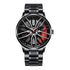 Automatic Movement Watch Men's Vacuum Plating Wheel Style - EsaModa